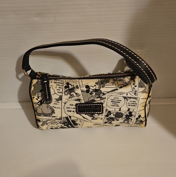 Dooney & Bourke Disney Mickey Comic Mini Barrel Bag – Rare - Picture 1 of 14